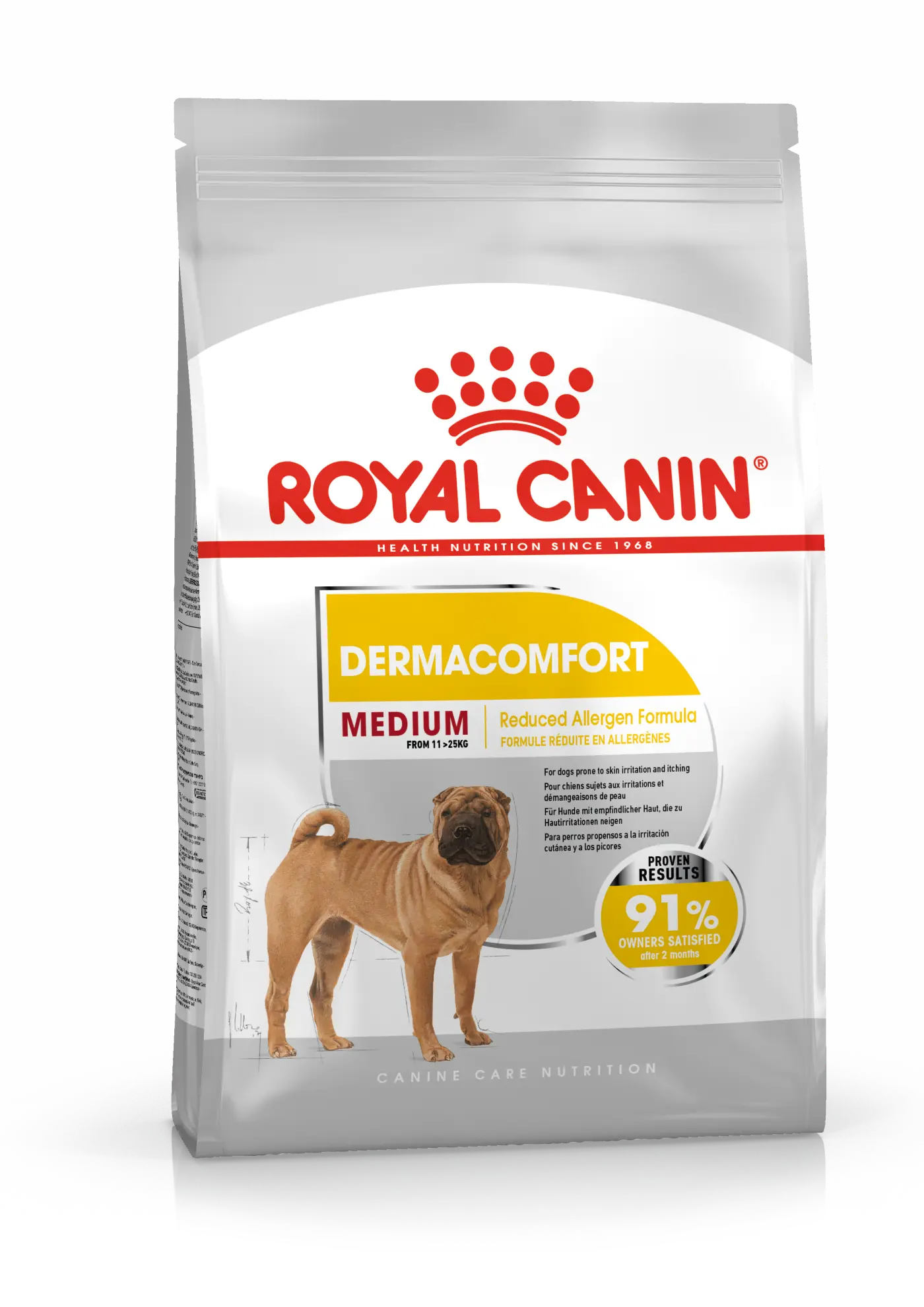 Dermacomfort Adult Medium kuivaruoka koirille