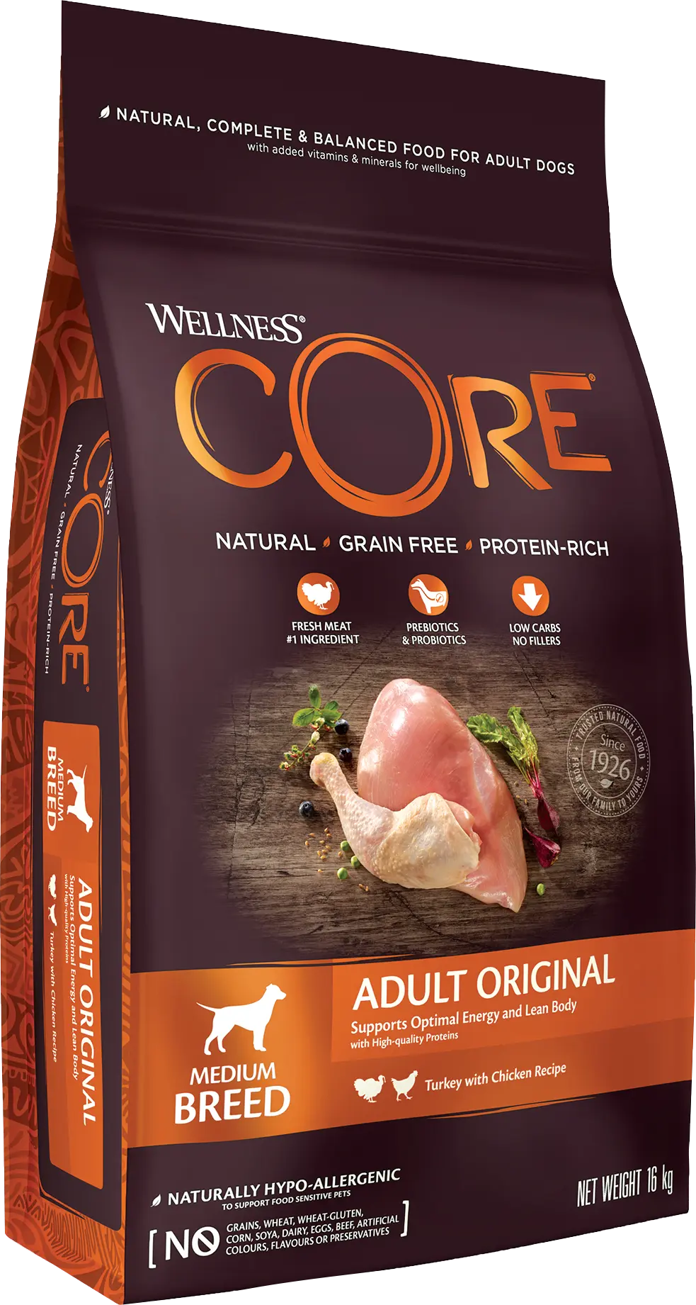 Dog Adult Original Medium Breed Chicken & Turkey Dry