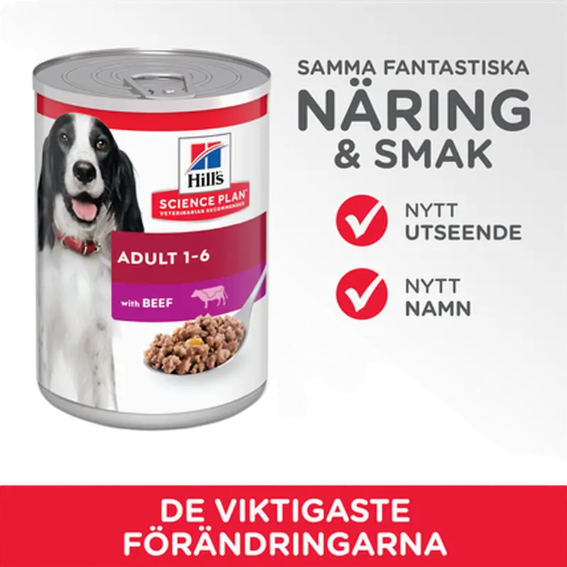 Adult Delicious Beef Canned - Wet Dog Food