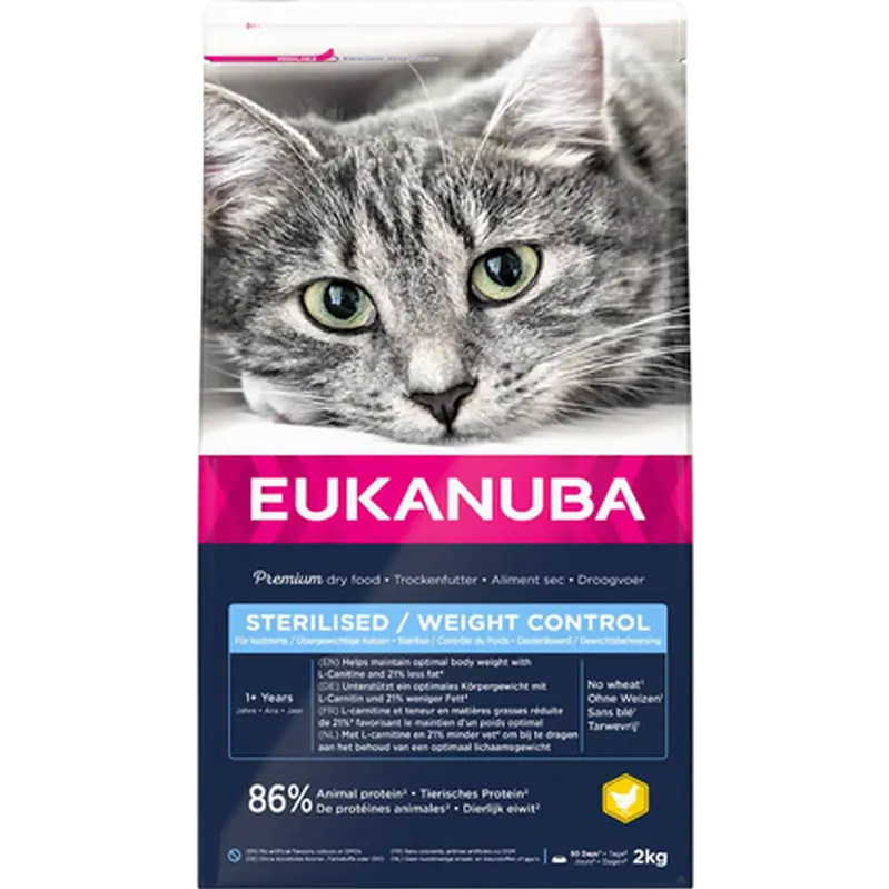 Cat Adult Sterilised/Weight Control 2 kg
