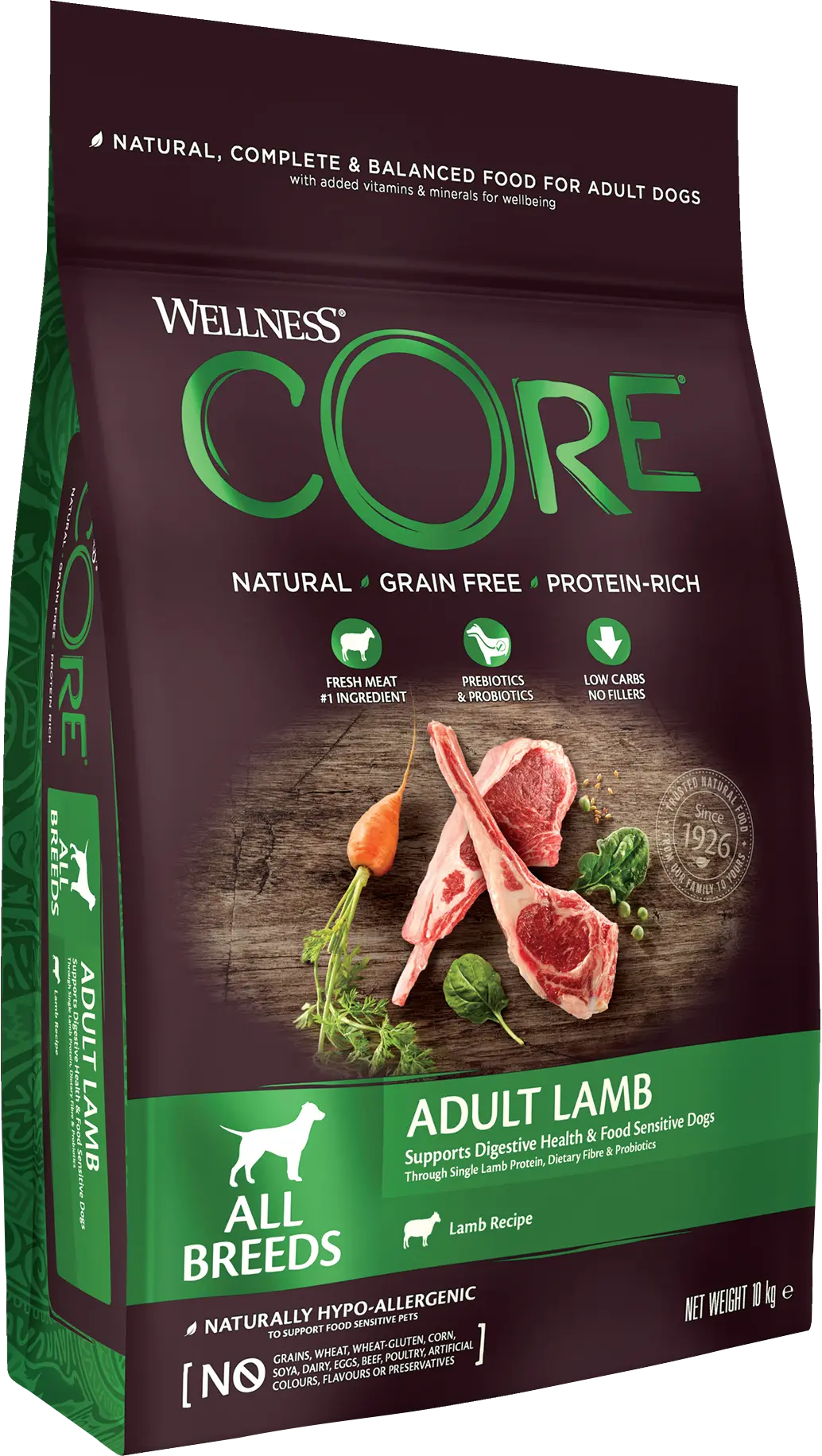 Dog Adult All Breed Grain Free Lamb Dry