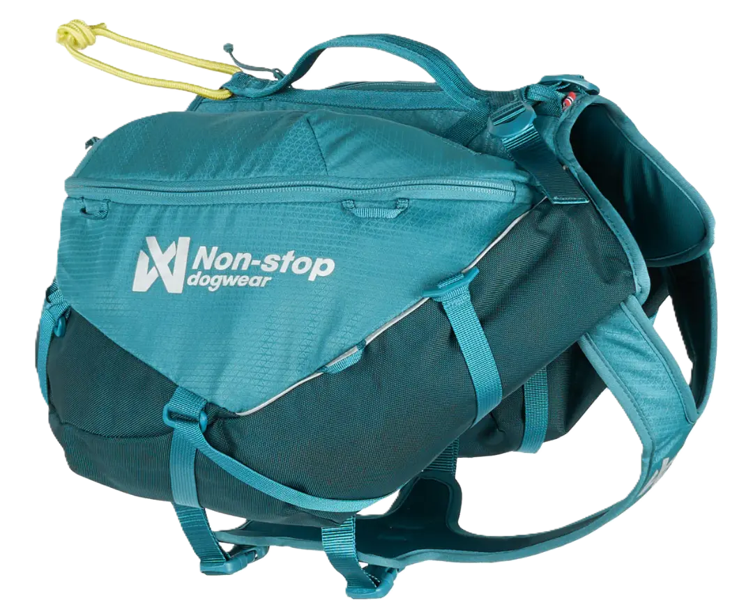 Trail quest dog backpack XS blue