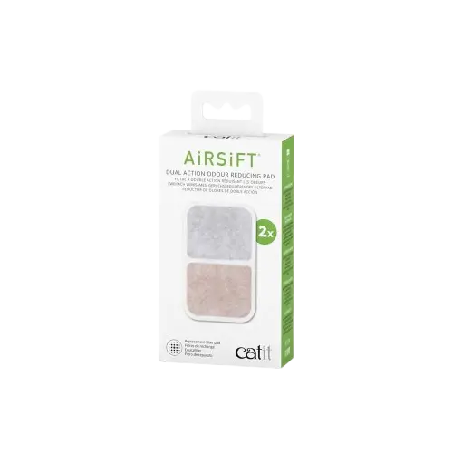 Filter Airsift for Dualaction kattetoalett 2-pakning