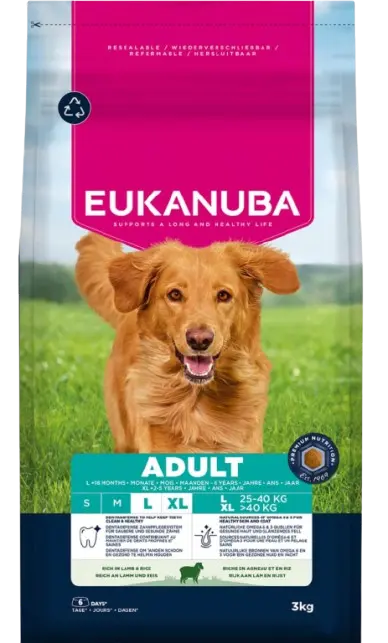 Dog Adult Large Lamb & Rice 3 kg