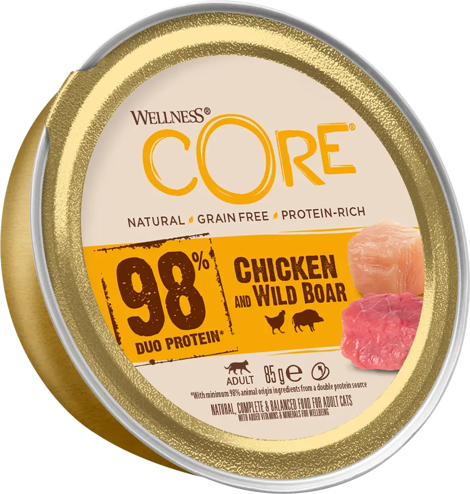 Cat 98% Chicken/Wild Boar Paté 85 g