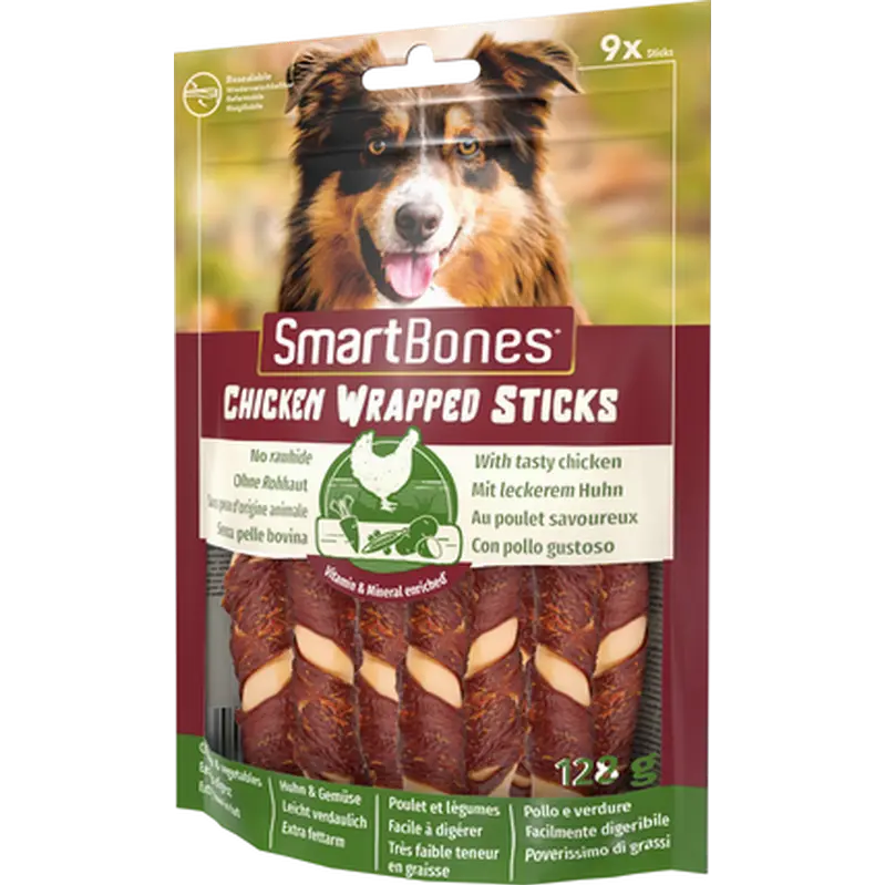 Chicken Wrapped Sticks