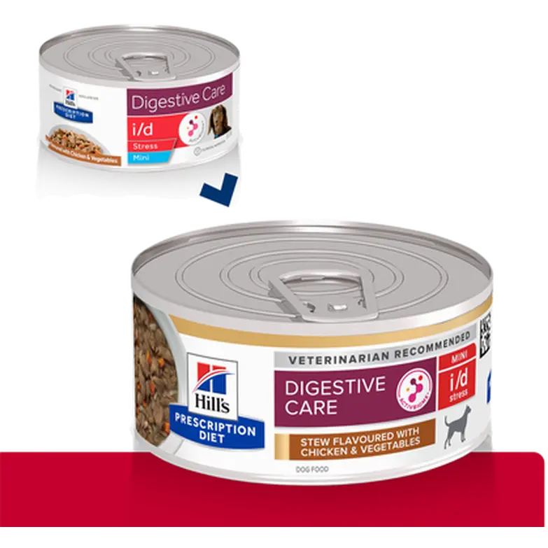 i/d Digestive Care Stress Mini Chicken & Veg Stew Can - Wet Dog Food