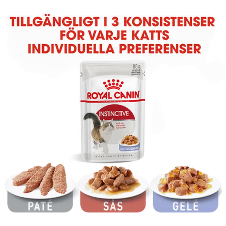 Instinctive Adult kissan märkäruoka hyytelössä