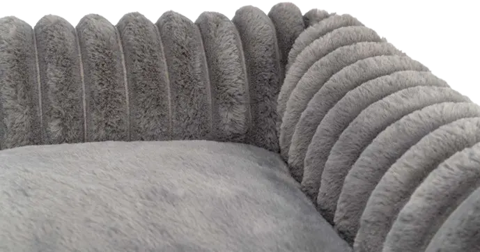 Lonni Bed Manchester Plush suorakulmainen harmaa