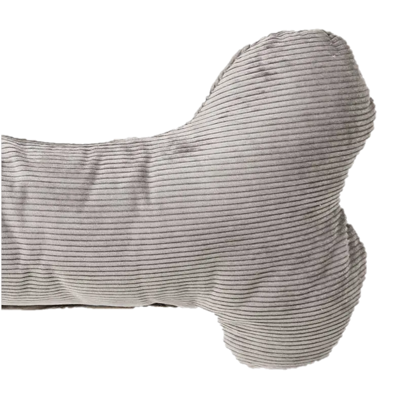 Lekeribbe, 50 cm, grå