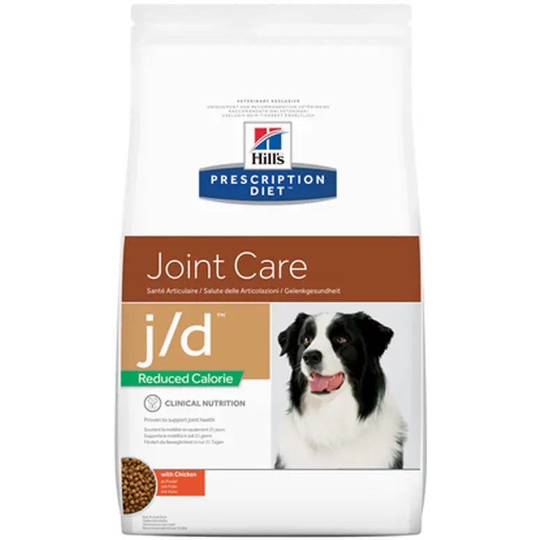 j/d Joint Care Reduced Calorie Chicken - Dry Dog Food 12 kg