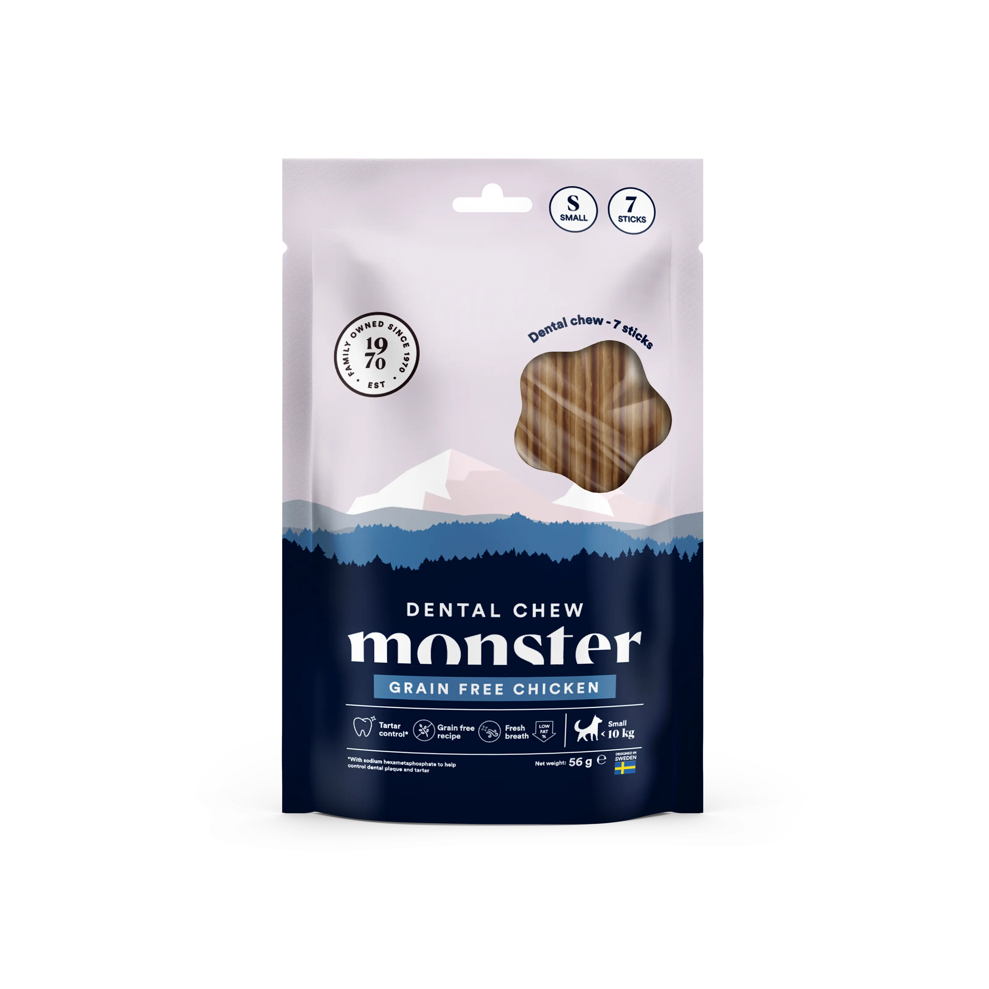 Dog Dental Chew Grain Free Chicken Week