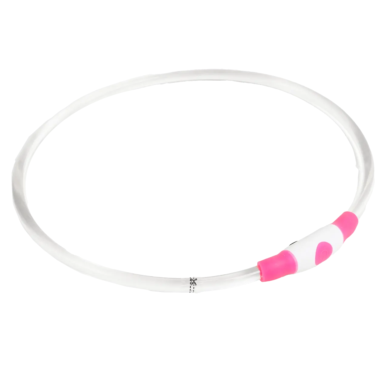Vilkkuva kaulus LED Aura Pink