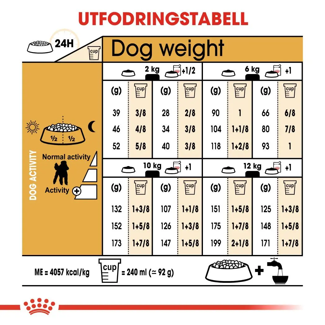 Poodle Adult Dry food koirille