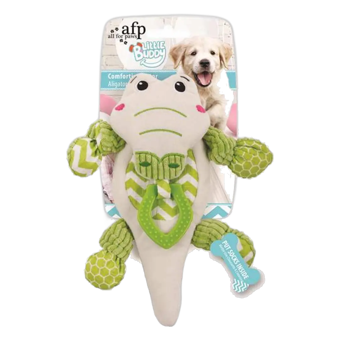 All For Paws Hundleksak Little Buddy Comforting Gator 40 cm