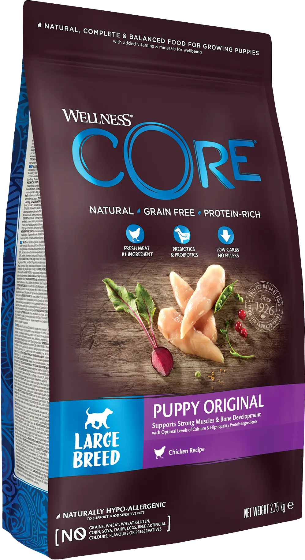 Dog Puppy Original Large Breed Chicken Kuiva-aine