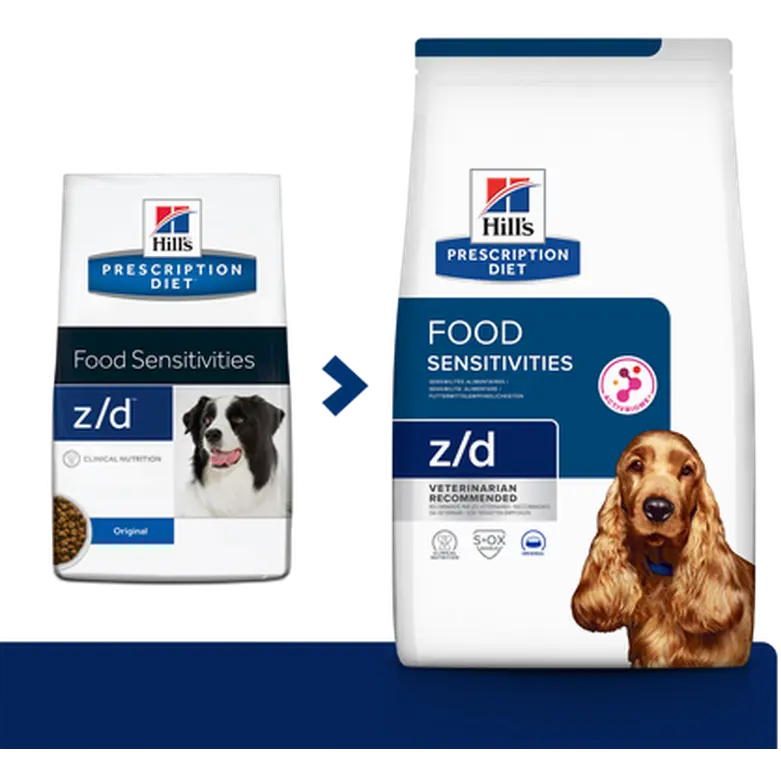 z/d Food Sensitivities Skin Care Original - Dry Dog Food