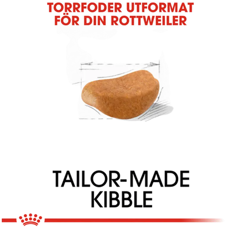 Rottweiler Adult Dry food koirille