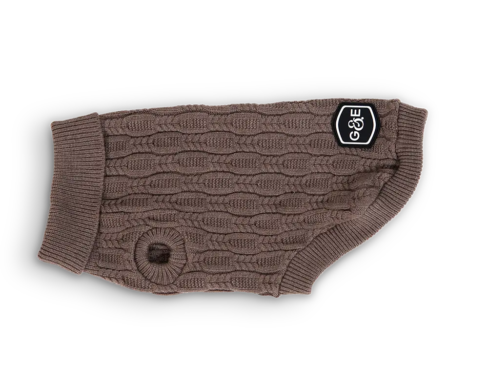 Neulepusero Comfort Ruskea