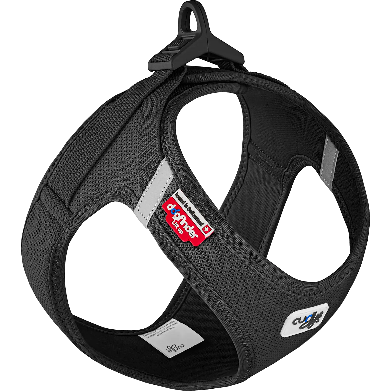 Vest Harness Clasp Air-Mesh - Step i svart XXX-Small