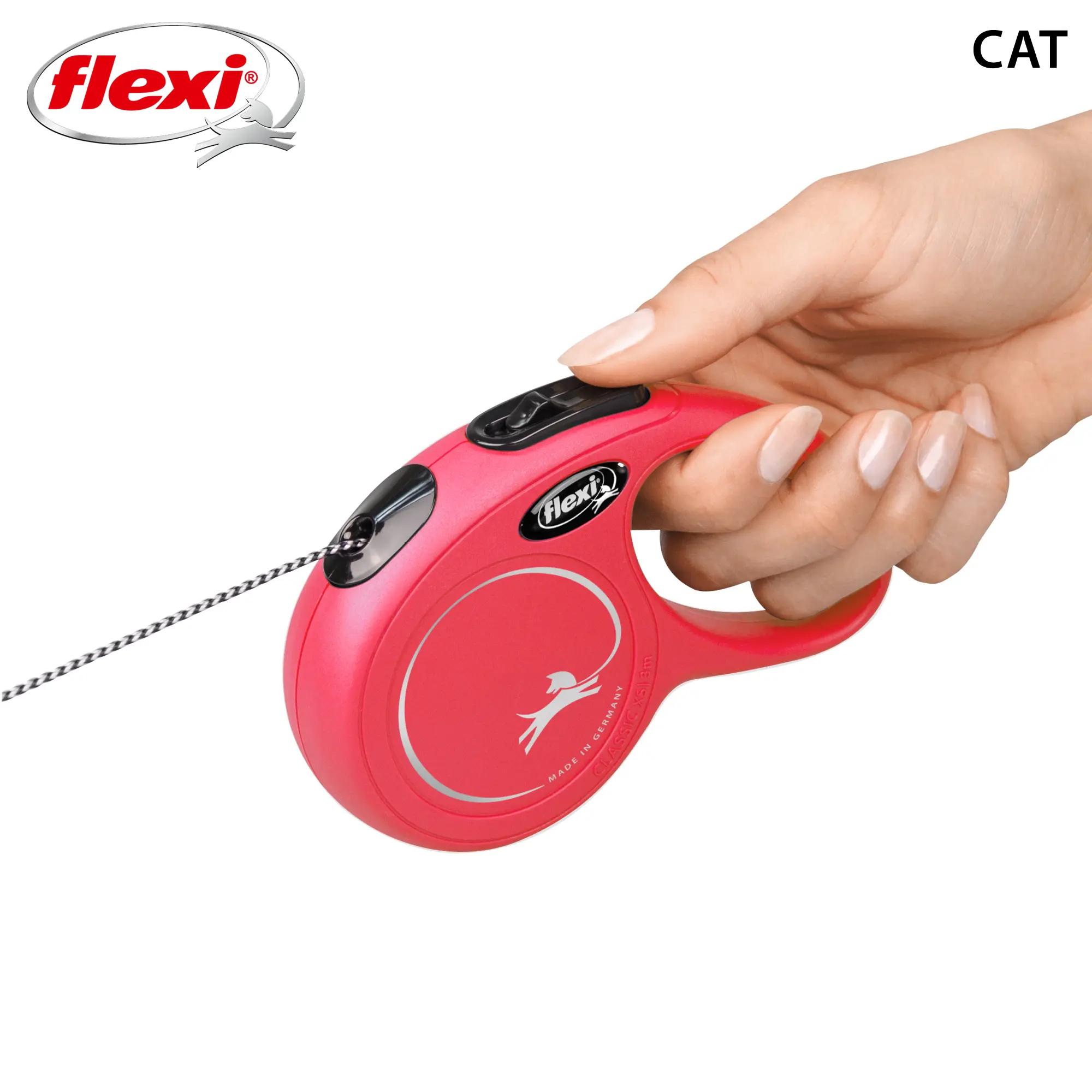 Rullebånd New Classic Cat Cord Red