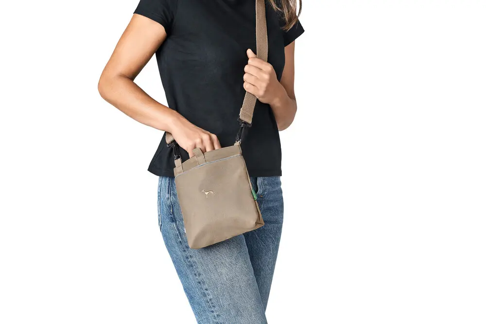 Snackbag med skulderrem Alva Polyester Beige