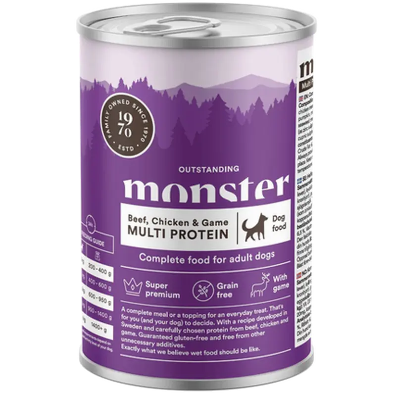 Dog Multi Beef/ Chicken/ Game Tölkki 400g