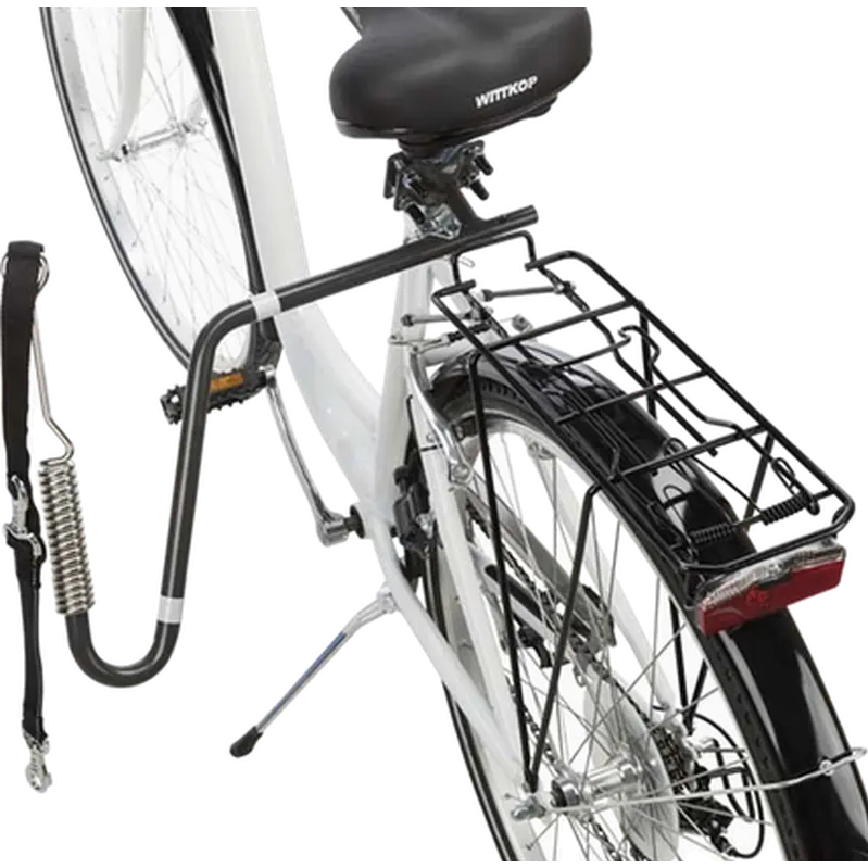 Biker-sett U-formet grå M-XL