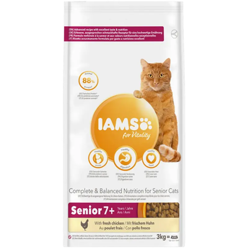 Cat Senior & Mature Succulent Roast Chicken 3 kg
