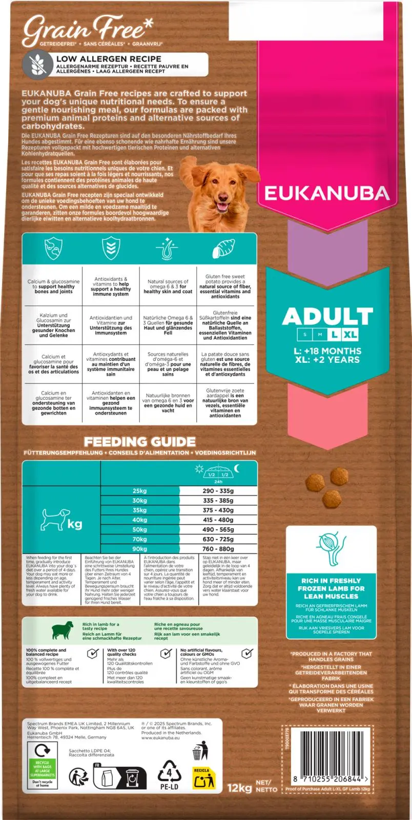 Eukanuba Dog Adult Grainfree Venison