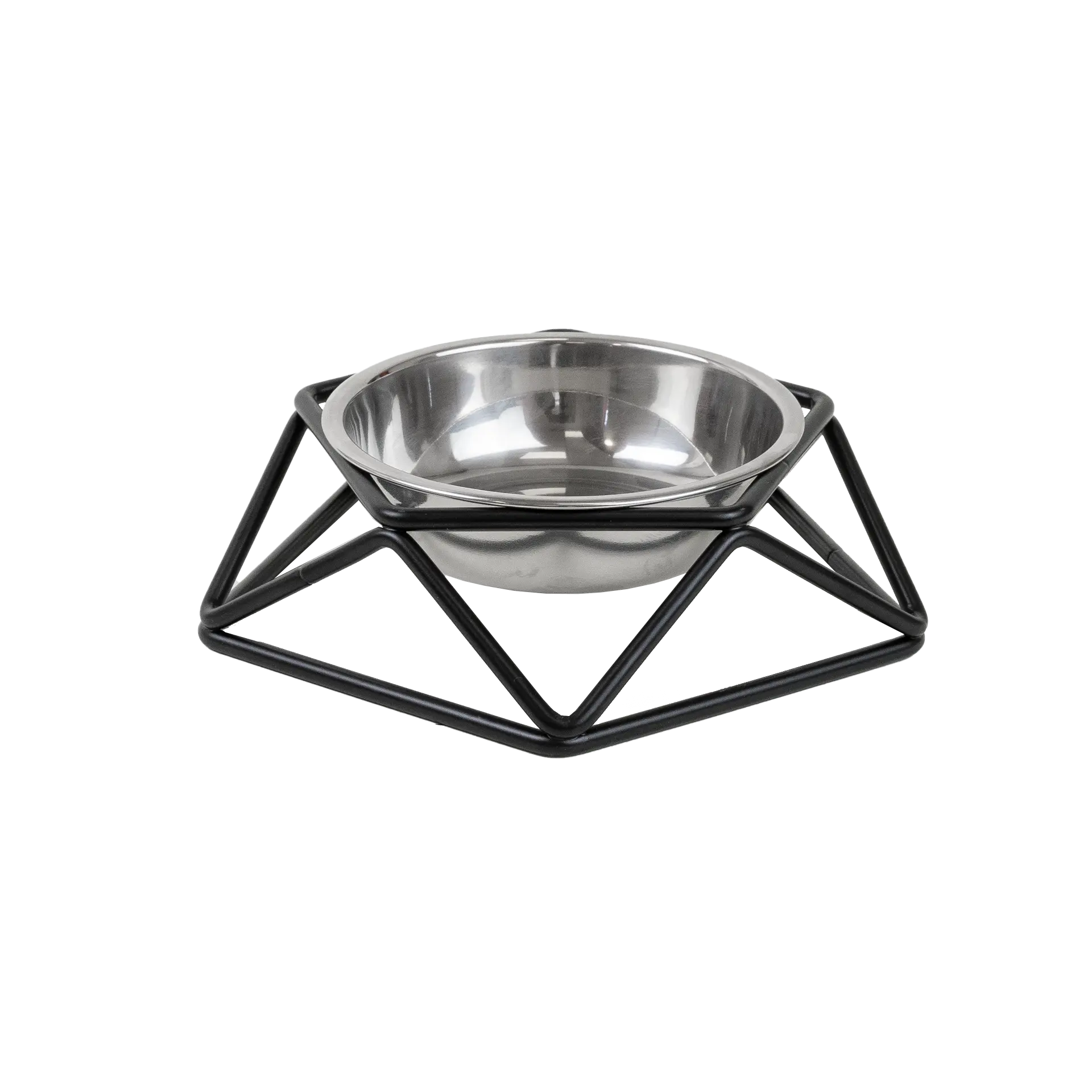 Matskål Pentagon Svart S 160ml, 15x5cm