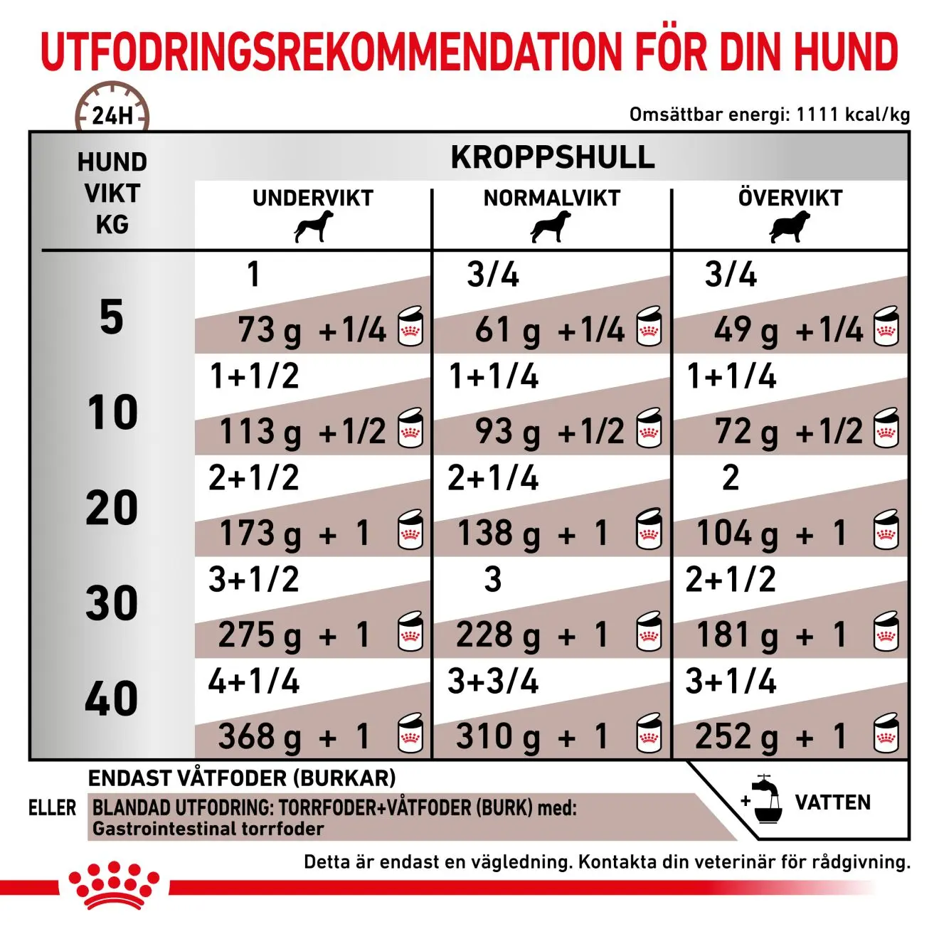 Gastrointestinal Loaf Märkäruoka koirille