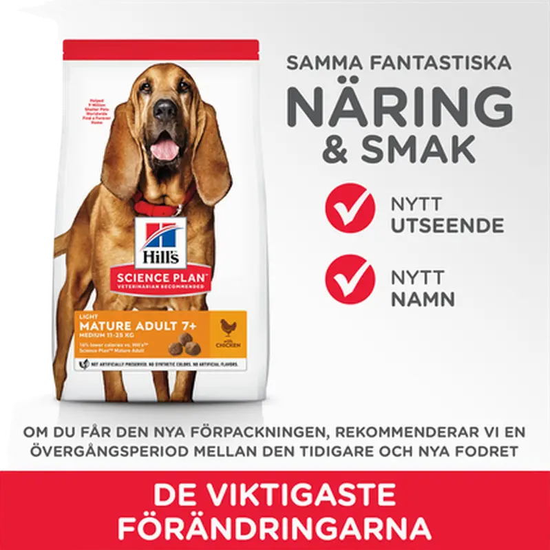 Mature Adult Light 7+ Medium Chicken - Dry Dog Food