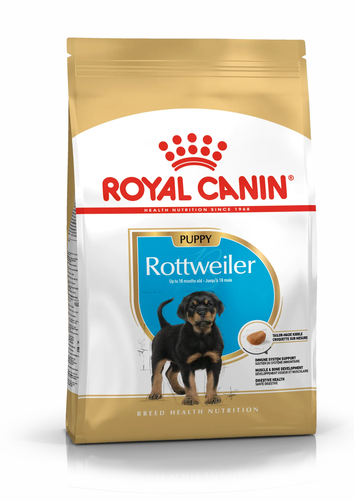 Rottweiler Puppy Kuivaruoka pennuille